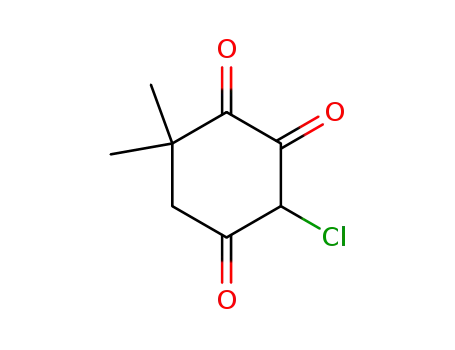 4-Chlor-1.1-dimethyl-cyclohexan-trion-(2.3.5)