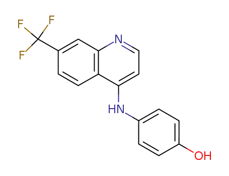 Phenol, 4-[[7-(trifluoromethyl)-4-quinolinyl]amino]-