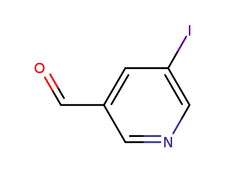 Molecular Structure of 879326-76-8 (5-IODO-PYRIDINE-3-CARBALDEHYDE)