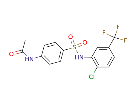 <i>N</i>-acetyl-sulfanilic acid-(2-chloro-5-trifluoromethyl-anilide)