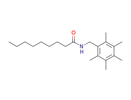 Nonanamide, N-[(pentamethylphenyl)methyl]-