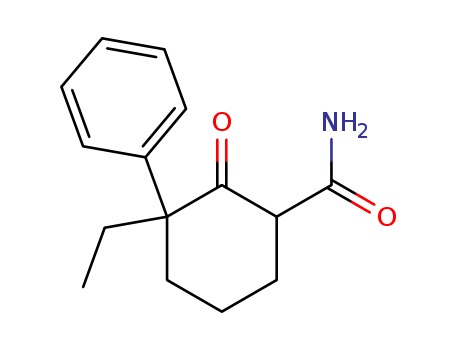 Cyclohexanecarboxamide,3-ethyl-2-oxo-3-phenyl- cas  15595-81-0