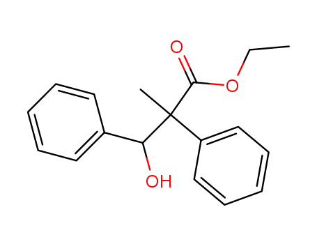 3-Hydroxy-2-methyl-2,3-diphenyl-propionic acid ethyl ester
