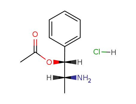 acetic acid-((1<i>RS</i>,2<i>RS</i>)-2-amino-1-phenyl-propylester); hydrochloride
