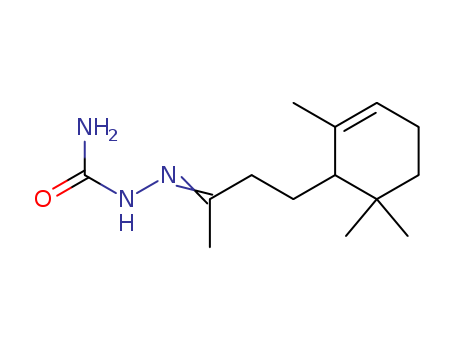 Hydrazinecarboxamide,2-[1-methyl-3-(2,6,6-trimethyl-2-cyclohexen-1-yl)propylidene]- cas  16769-59-8