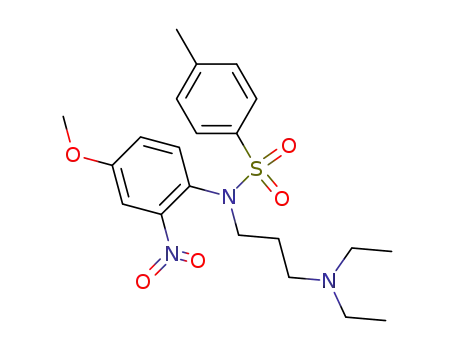 N-(3-(DIETHYLAMINO)PROPYL)-N-(4-METHOXY-2-NITROPHENYL)-4-METHYLBENZENESULFONAMIDE
