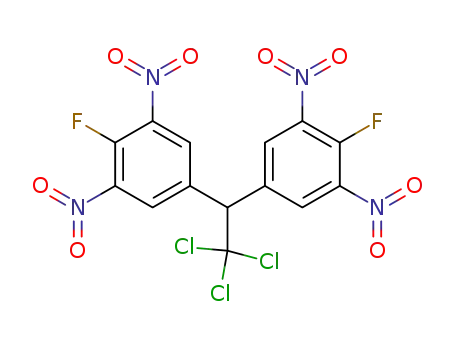 1,1,1-trichloro-2,2-bis-(4-fluoro-3,5-dinitro-phenyl)-ethane