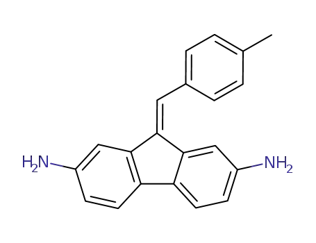 2,7-Diamino-9-(4-methyl-benzyliden)-fluoren