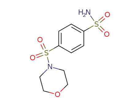 Molecular Structure of 55619-44-8 (Benzenesulfonamide, 4-(4-morpholinylsulfonyl)-)