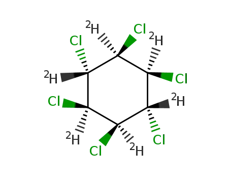 Molecular Structure of 60556-82-3 (GAMMA-HCH-D6)