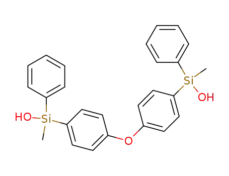 Bis-<p-(hydroxy-methyl-phenyl-silyl)-phenyl>-aether