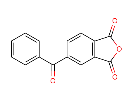 Molecular Structure of 3886-01-9 (4-Benzoylphthalic anhydride)