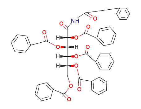 N-Benzoyl-penta-O-benzoyl-D-gluconamid