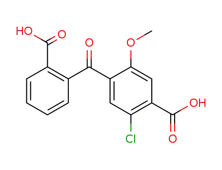 2'-chloro-5'-methoxy-2,4'-carbonyl-di-benzoic acid