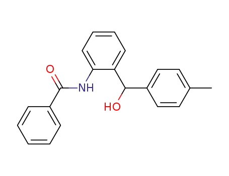 (2-benzoylamino-phenyl)-<i>p</i>-tolyl-methanol