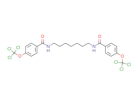 Benzamide, N,N'-1,7-heptanediylbis[4-(trichloromethoxy)-