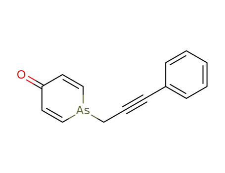 1-(3-phenyl-prop-2-ynyl)-1<i>H</i>-arsinin-4-one