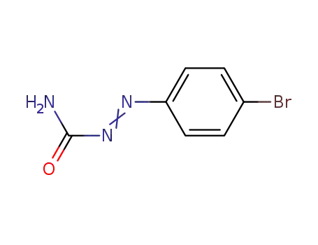Molecular Structure of 89794-14-9 ((E)-2-(4-bromophenyl)diazenecarboxamide)
