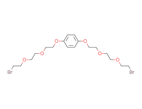 Molecular Structure of 103154-90-1 (1,4-bis{2-[2-(2-bromoethoxy)ethoxy]ethoxy}benzene)