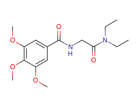 Benzamide,N-[2-(diethylamino)-2-oxoethyl]-3,4,5-trimethoxy-