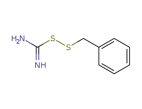 Molecular Structure of 28356-14-1 (S-benzylthioisothiourea)