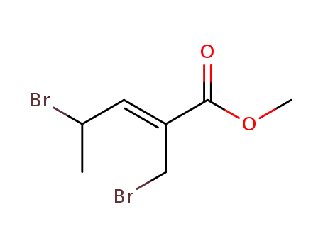 Methyl 2(Z)-4-bromo-2-brommethyl-2-pentenoat