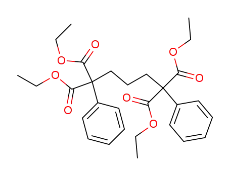 1,5-diphenyl-pentane-1,1,5,5-tetracarboxylic acid tetraethyl ester