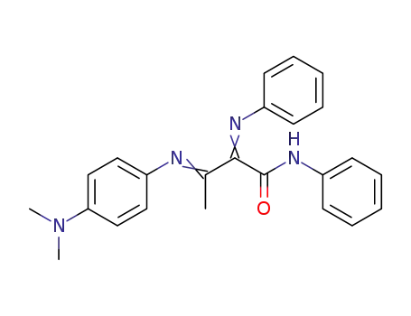 Butanamide,
3-[[4-(dimethylamino)phenyl]imino]-N-phenyl-2-(phenylimino)-
