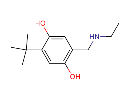 Hydroquinone, 2-tert-butyl-5-[(ethylamino)methyl]- (8CI)