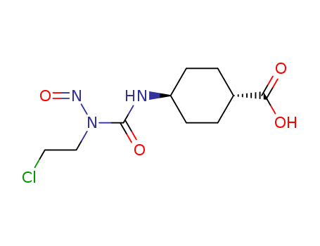4-[(2-chloroethyl-nitroso-carbamoyl)amino]cyclohexane-1-carboxylic acid cas  42558-94-1