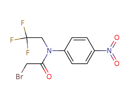 2-Bromo-N-(4-nitro-phenyl)-N-(2,2,2-trifluoro-ethyl)-acetamide