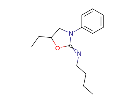 2-butylimino-5-ethyl-3-phenyl-1,3-oxazolidine