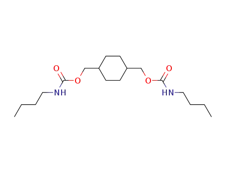 Butyl-carbamic acid 4-butylcarbamoyloxymethyl-cyclohexylmethyl ester