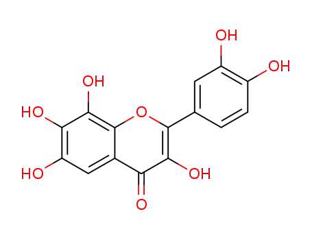 2-(3,4-dihydroxy-phenyl)-3,6,7,8-tetrahydroxy-chromen-4-one