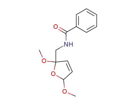 <i>N</i>-(2,5-dimethoxy-2,5-dihydro-furfuryl)-benzamide