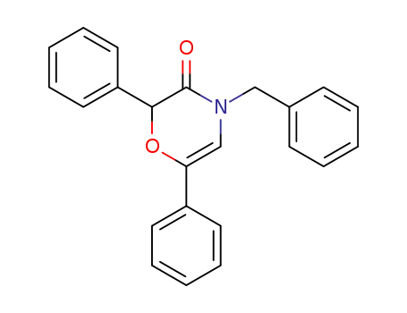 Molecular Structure of 54026-23-2 (4-benzyl-2,6-diphenyl-4<i>H</i>-[1,4]oxazin-3-one)