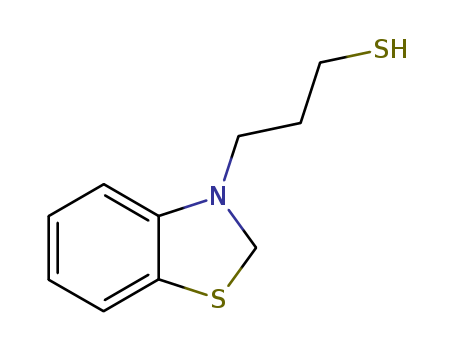3-Benzothiazolinepropanethiol(8CI)
