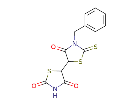 3'-benzyl-2'-thioxo-dihydro-[5,5']bithiazolyl-2,4,4'-trione
