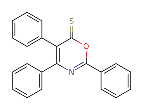 2,4,5-triphenyl-[1,3]oxazine-6-thione