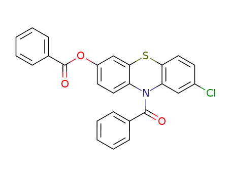 10-benzoyl-7-benzoyloxy-2-chloro-10<i>H</i>-phenothiazine