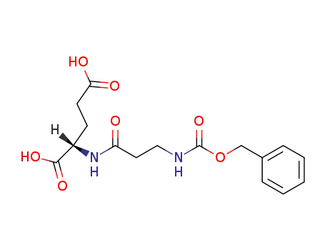 Molecular Structure of 21612-22-6 (L-Glutamic acid, N-[N-[(phenylmethoxy)carbonyl]-b-alanyl]-)