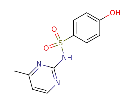 Molecular Structure of 684283-62-3 (4-hydroxy-benzenesulfonic acid-(4-methyl-pyrimidin-2-ylamide))