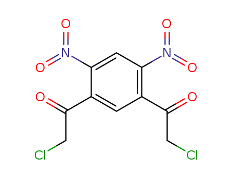 1,5-bis-chloroacetyl-2,4-dinitro-benzene