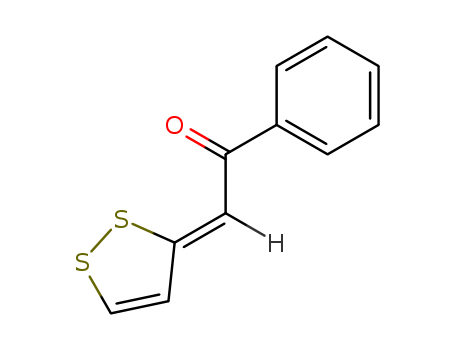 Ethanone,2-(3H-1,2-dithiol-3-ylidene)-1-phenyl-