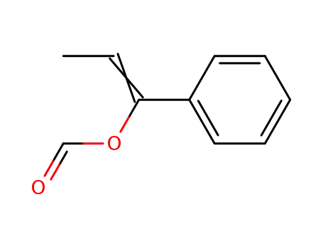 Molecular Structure of 5551-18-8 (<1-Hydroxy-propen-(1)-yl>-benzol-formiat)