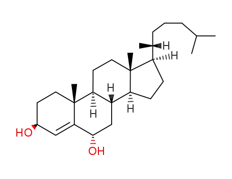 3β,6α-dihydroxy-4-ene-cholestane