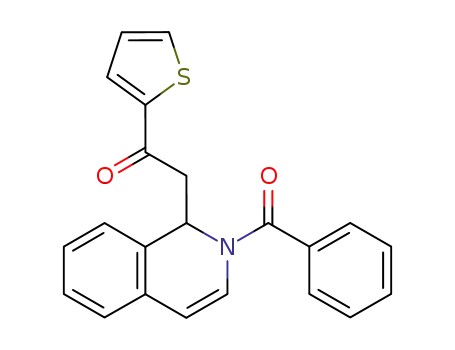 2-benzoyl-1-(2-oxo-2-thiophen-2-yl-ethyl)-1,2-dihydro-isoquinoline
