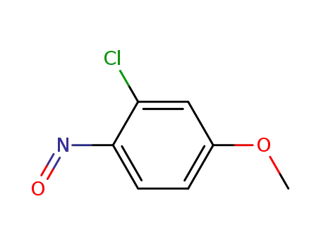 Molecular Structure of 857590-70-6 (3-chloro-4-nitroso-anisole)
