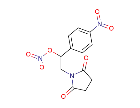 <i>N</i>-(4-nitro-β-nitryloxy-phenethyl)-succinimide