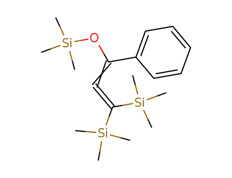 (3,3-Bis-trimethylsilanyl-1-trimethylsilanyloxy-propa-1,2-dienyl)-benzene